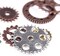 100 Gram DIY Assorted Color Antique Metal Steampunk Gears Charms Pendant Clock Watch Wheel Gear for Crafting, Jewelry Making Accessory